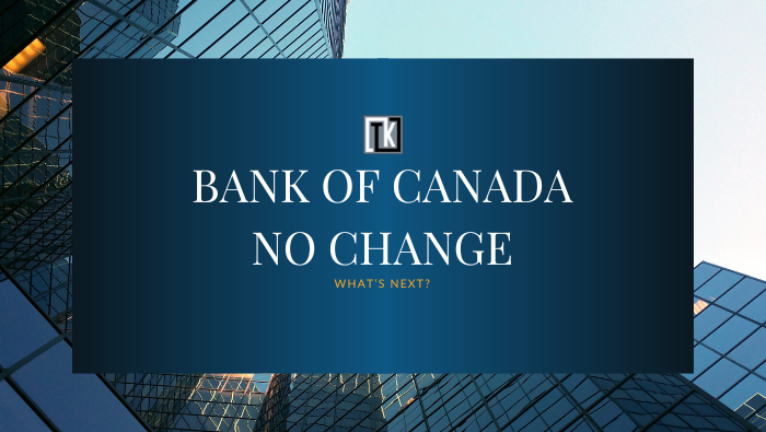 What We’re Missing About The No Change for the Bank of Canada